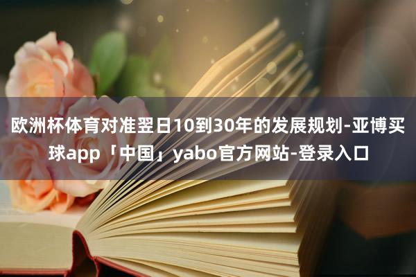 欧洲杯体育对准翌日10到30年的发展规划-亚博买球app「中国」yabo官方网站-登录入口